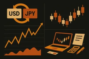 A detailed infographic explaining the basics for a Forex trading for beginners course.